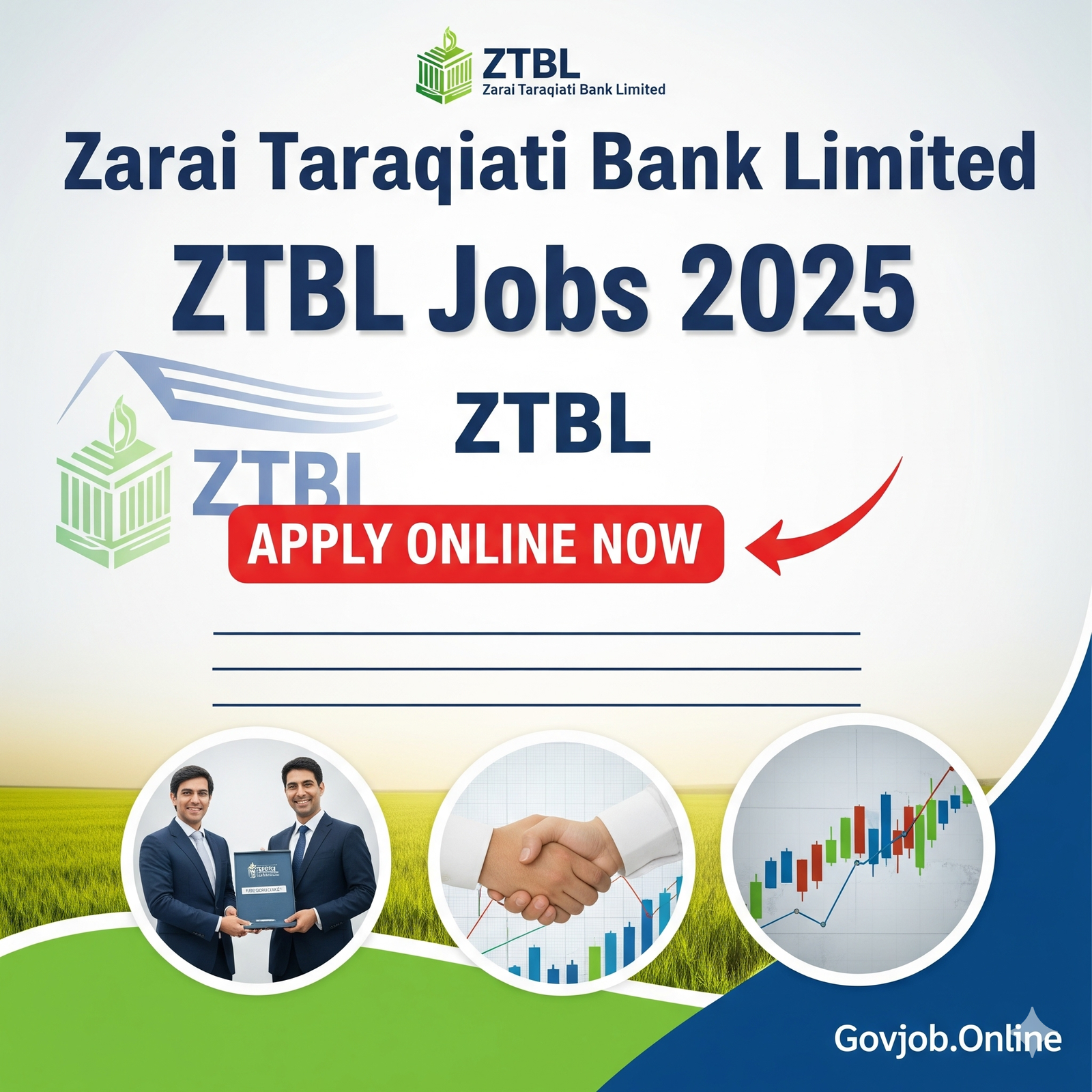 Zarai Taraqiati Bank Limited ZTBL Jobs 2025 Apply Online Now